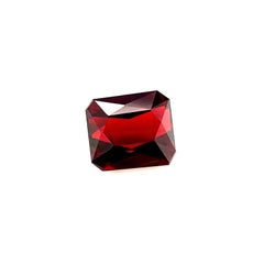 Natural 2.42ct Vivid Purple Red Rhodolite Garnet Scissor Cut VVS Gem