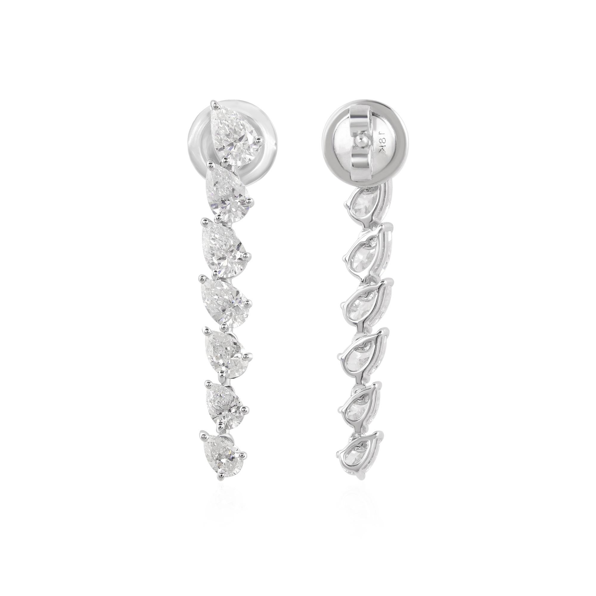 Cast from 18-karat gold, these exquisite earrings are handset with 2.51 carats of sparkling diamonds.

FOLLOW SPECTRUM JEWELS storefront to view the latest collection & exclusive pieces. Spectrum Jewels is proudly rated as a Top Seller on 1stdibs