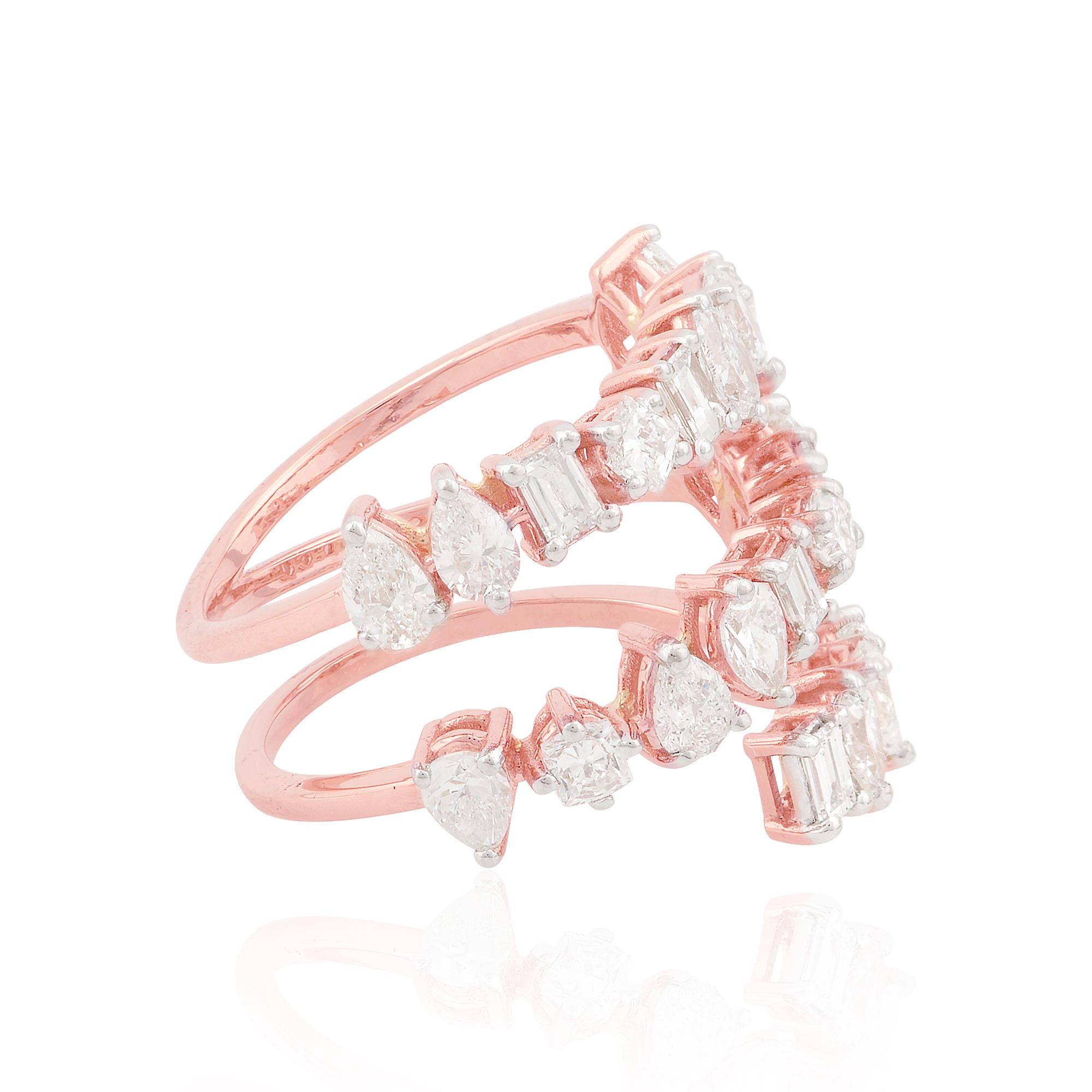 Artikel-Code :- SER-2586C
Bruttogewicht :- 5.62 gm
18k Solid Rose Gold Gewicht :- 5.08 gm
Natürlicher Diamant Gewicht :- 2.70 Karat ( SI Reinheit & HI Farbe )
Ring Größe :- 7 US & Alle Ringgröße verfügbar

✦