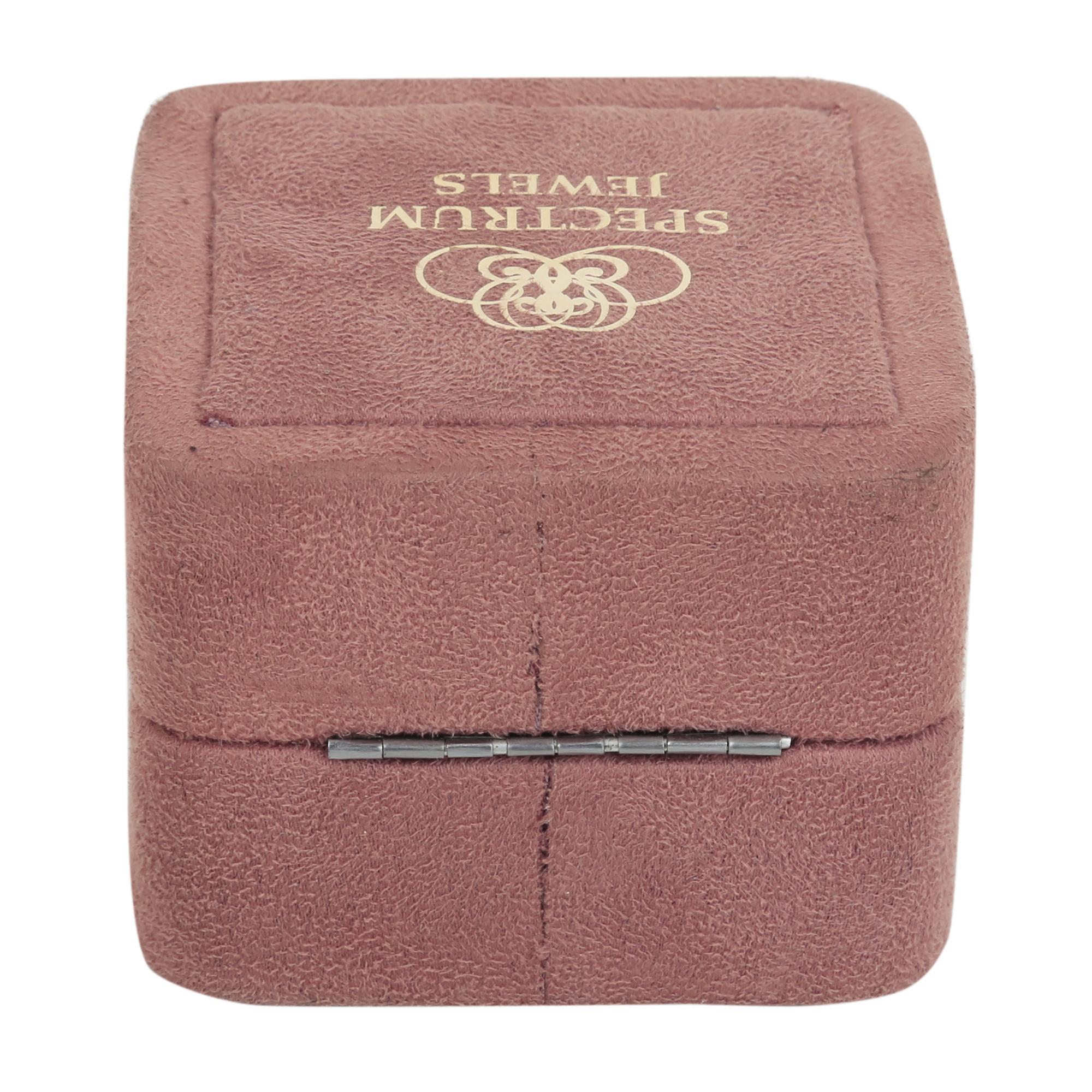 Natürlicher natürlicher 2,70 Karat SI/H Birnen- Baguette-Diamant-Wickelring aus massivem 18 Karat Roségold im Angebot 1