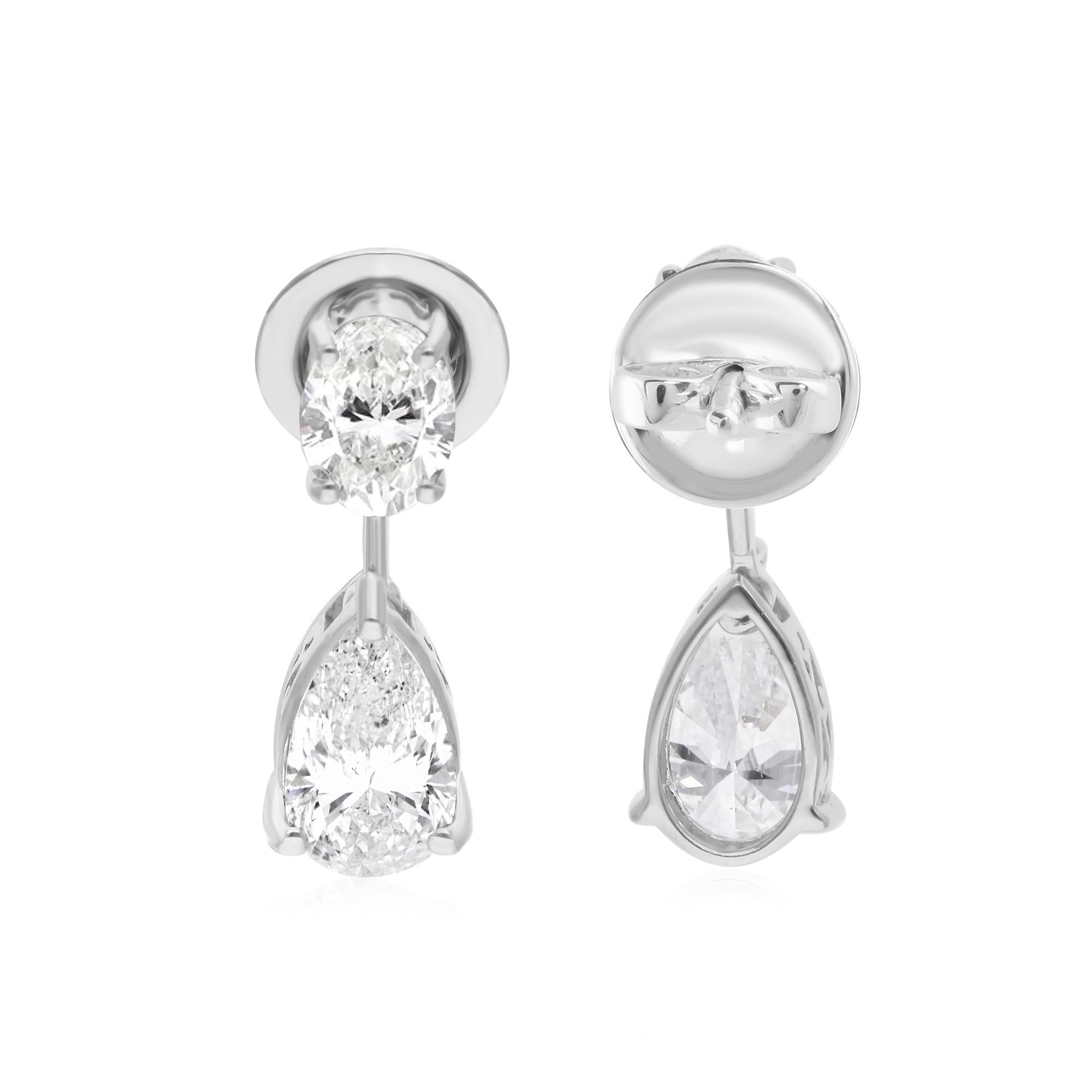 Cast from 18-karat gold, these exquisite earrings are handset with 2.72 carats of sparkling diamonds.

FOLLOW SPECTRUM JEWELS storefront to view the latest collection & exclusive pieces. Spectrum Jewels is proudly rated as a Top Seller on 1stdibs