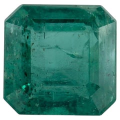 Natural 2.81ct Emerald Octagon Loose Gemstone, Oil Treated, New