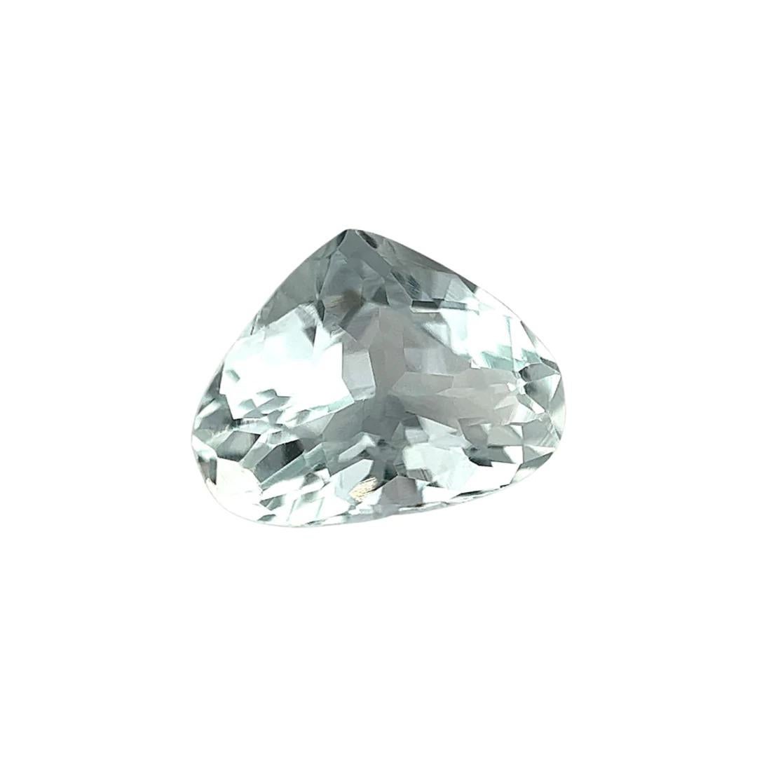 Natural 2.83ct Light Blue Aquamarine Pear Cut 11.3x7.7mm Loose Gemstone

Natural Light Blue Aquamarine Gemstone. 2.83 carat stone with bright blue colour and very good clarity, some small natural inclusions visible when looking closely but still a