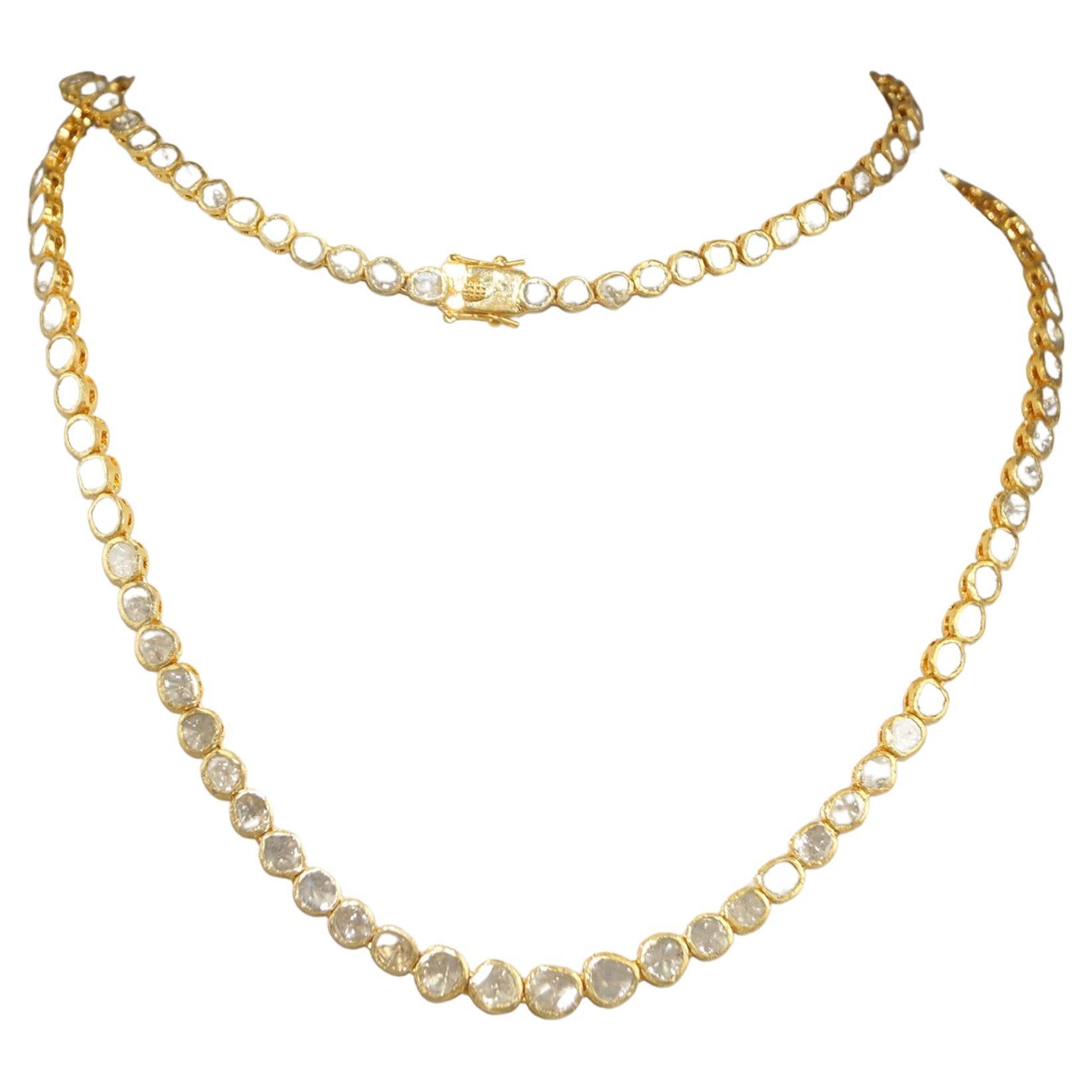Este hermoso collar de diamantes de 36