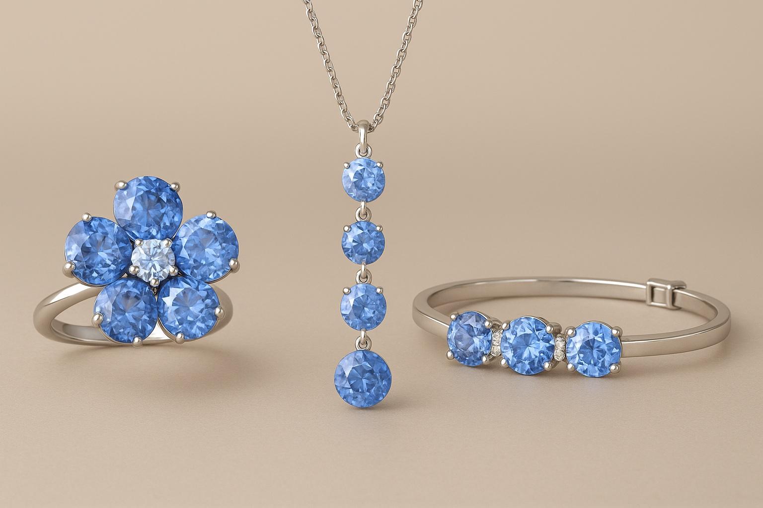 Taille ronde Saphir bleu naturel de Birmanie de 3,06 carats, non chauffé, taille ronde en vente