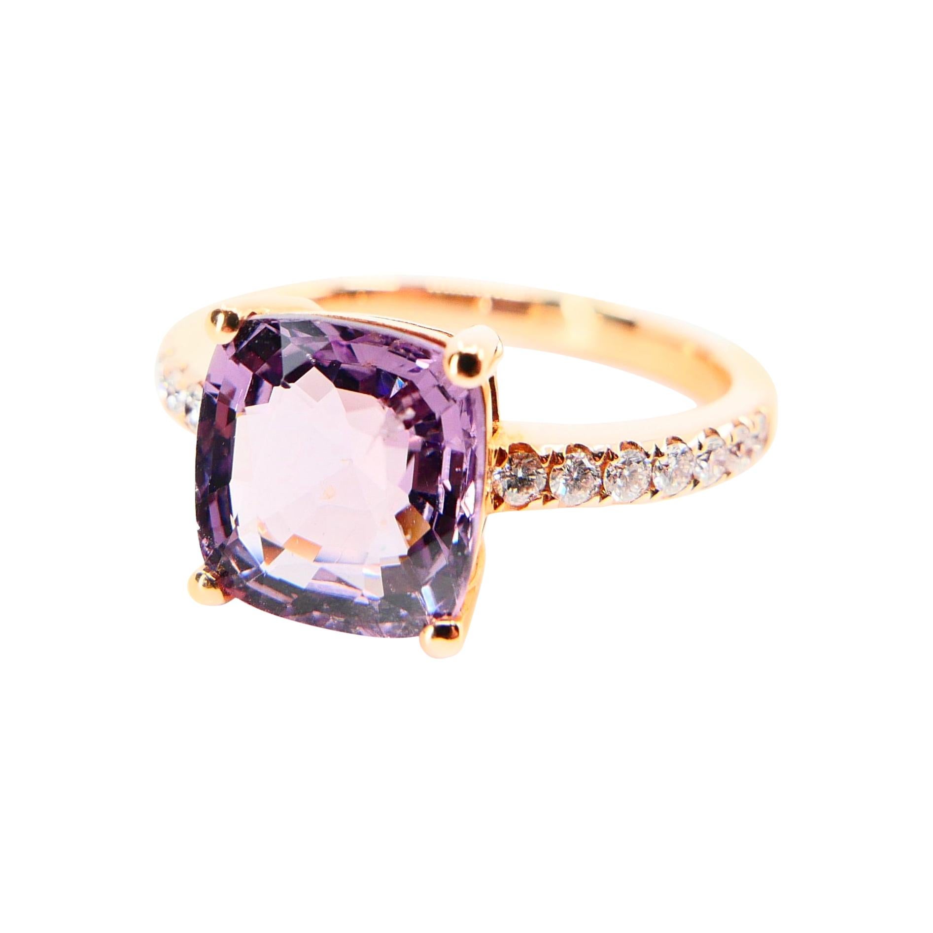 violet spinel ring