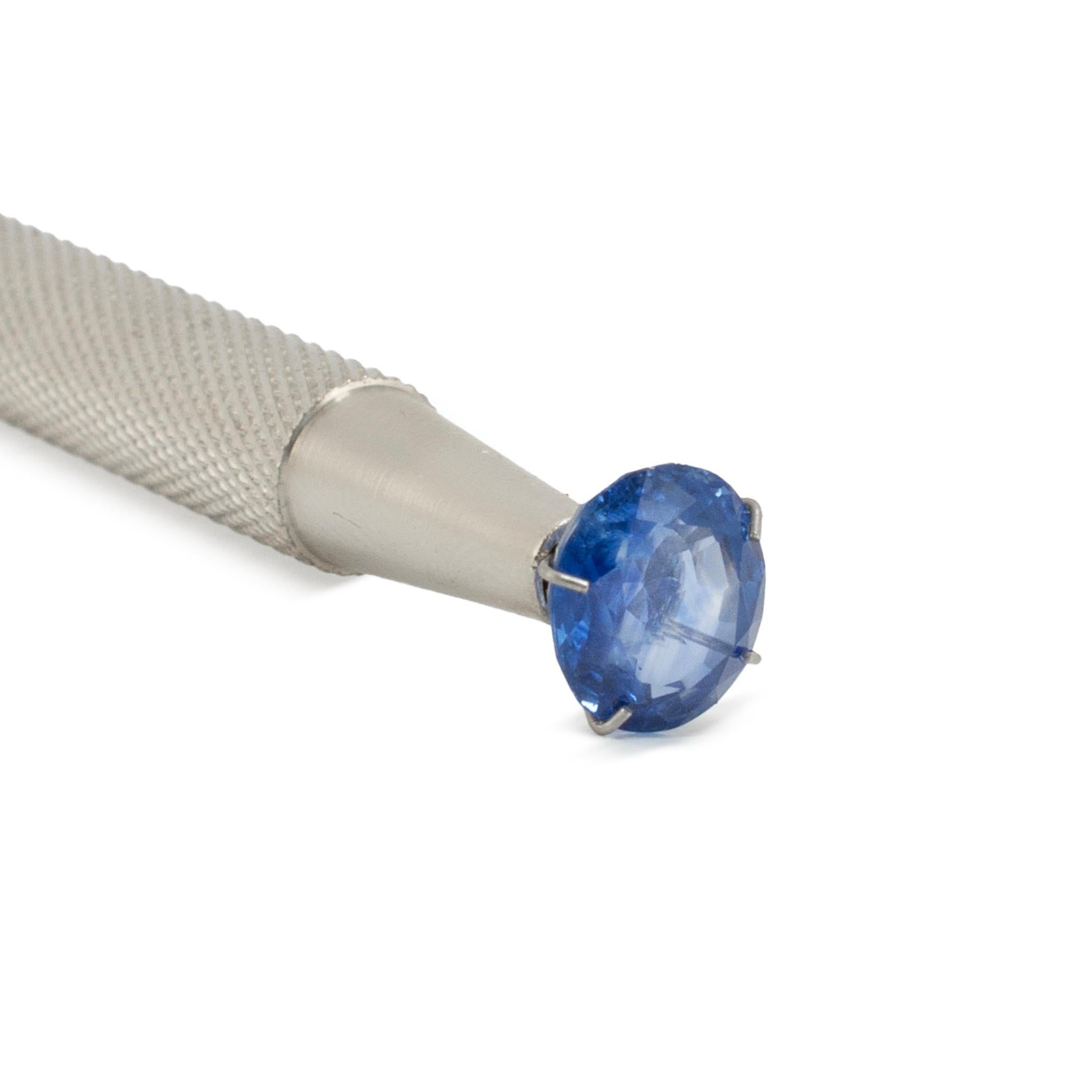 Zafiro suelto azul de Ceilán natural de 3,33 ct Gia talla ovalada de Sri Lanka en Excelente estado para la venta en Houston, TX