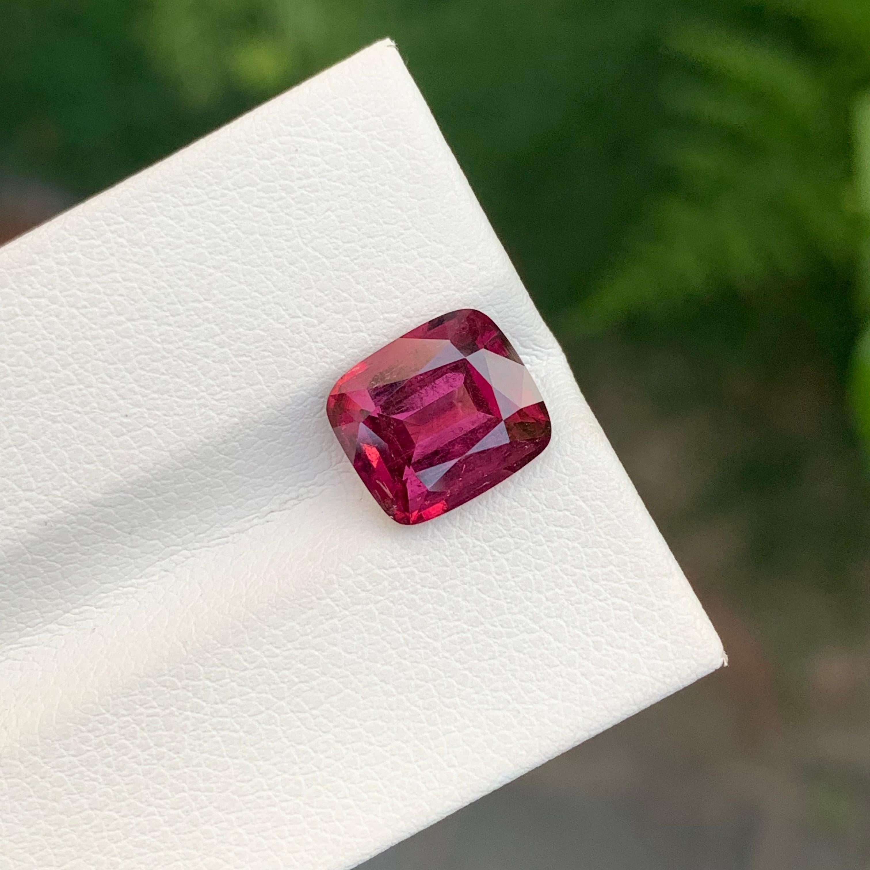 Loose Maroon Pink Tourmaline

Weight: 3.45 Carats
Dimension: 9.4 x 8.3 x 5.6 Mm
Origin: Afghanistan
Certificate: On Demand
Treatment: Non
Shape: Cushion
Colour: Maroon Pink


Tourmaline is a captivating gemstone known for its remarkable variety of
