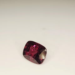 Natural 3.53 carat Unheated Red Spinel, Octagon Cut Gemstone