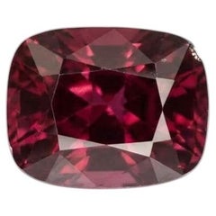 Natural 3.53 carat Unheated Red Spinel, Octagon Cut Gemstone