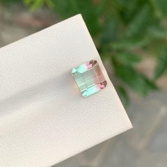 Natural 3.60 Carat Loose Bi Colour Tourmaline Gemstone For Women’s Ring