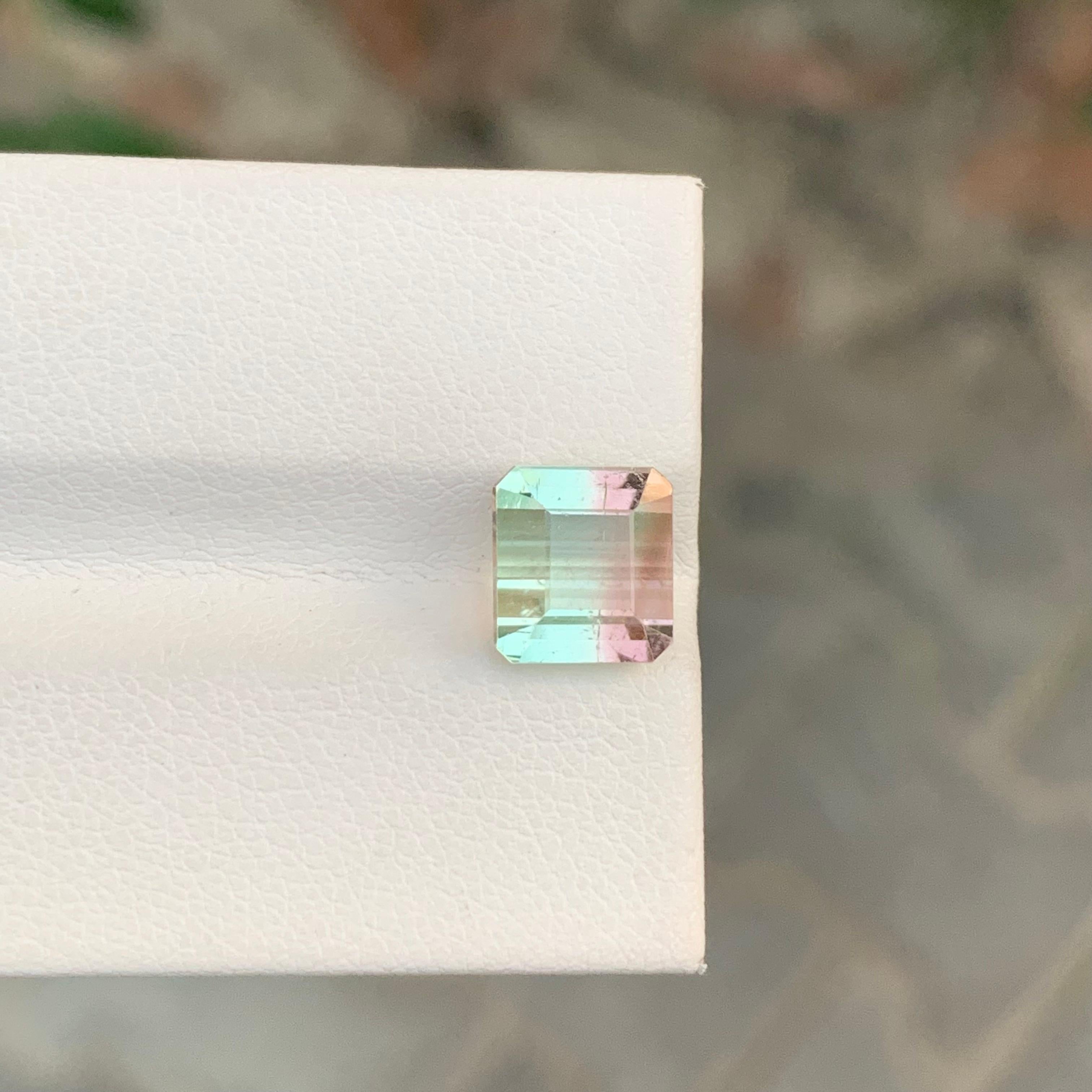 Nature 3.60 Carat Bi Colour Tourmaline Gemstone For Women's Ring Neuf - En vente à Peshawar, PK