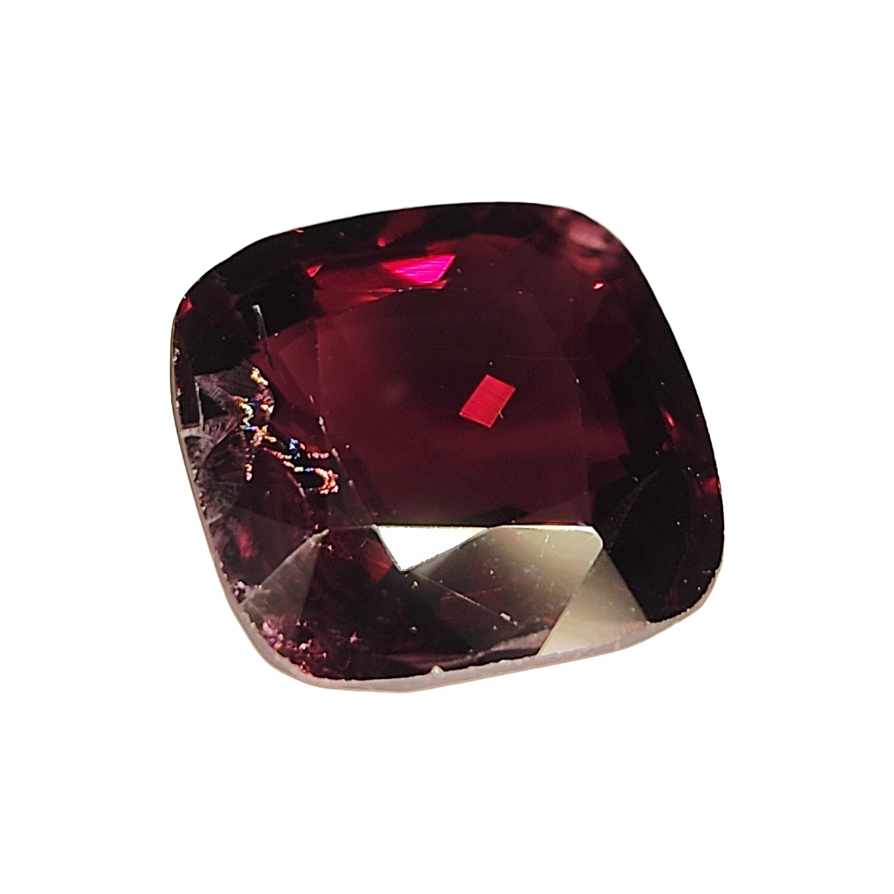 Natural 3.75 carat Unheated Red Spinel, Cushion Cut Gemstone
