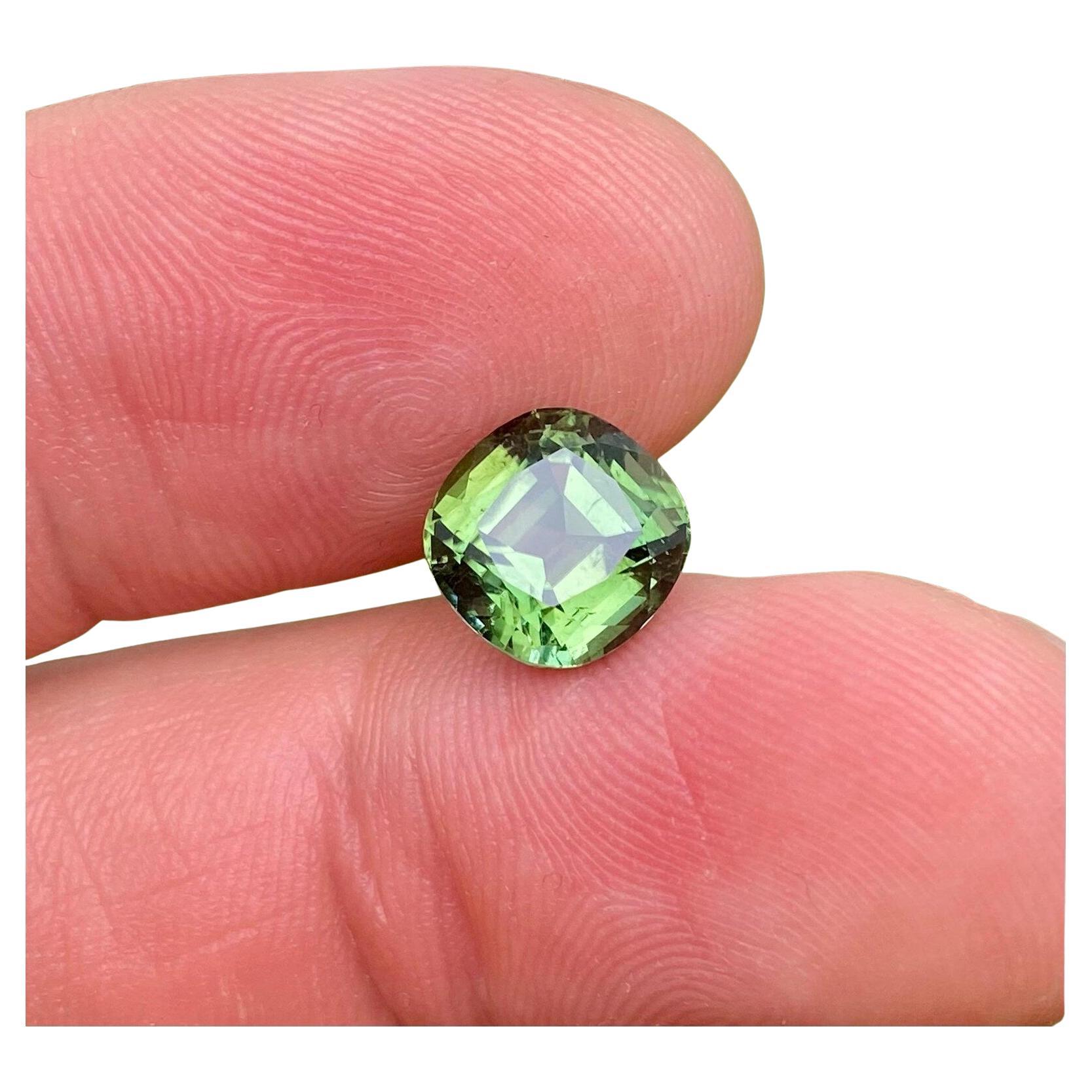 Nature 3,88 Ct., gemma sfusa di tormalina, Cuscino, Afghanistan, Certificato
