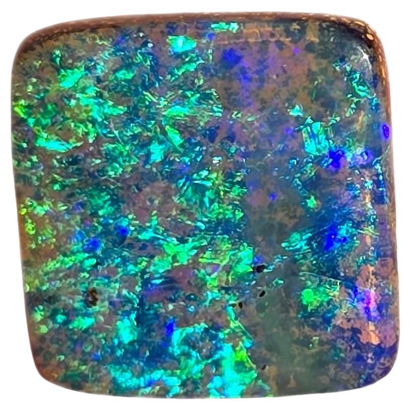 Natural 4.38 Ct Australian boulder opal mined by Sue Cooper
