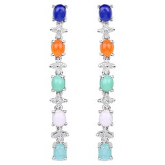 Lapis Lazuli Dangle Earrings