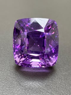 Natural 45.65 Carat Burma No Heat Amethyst