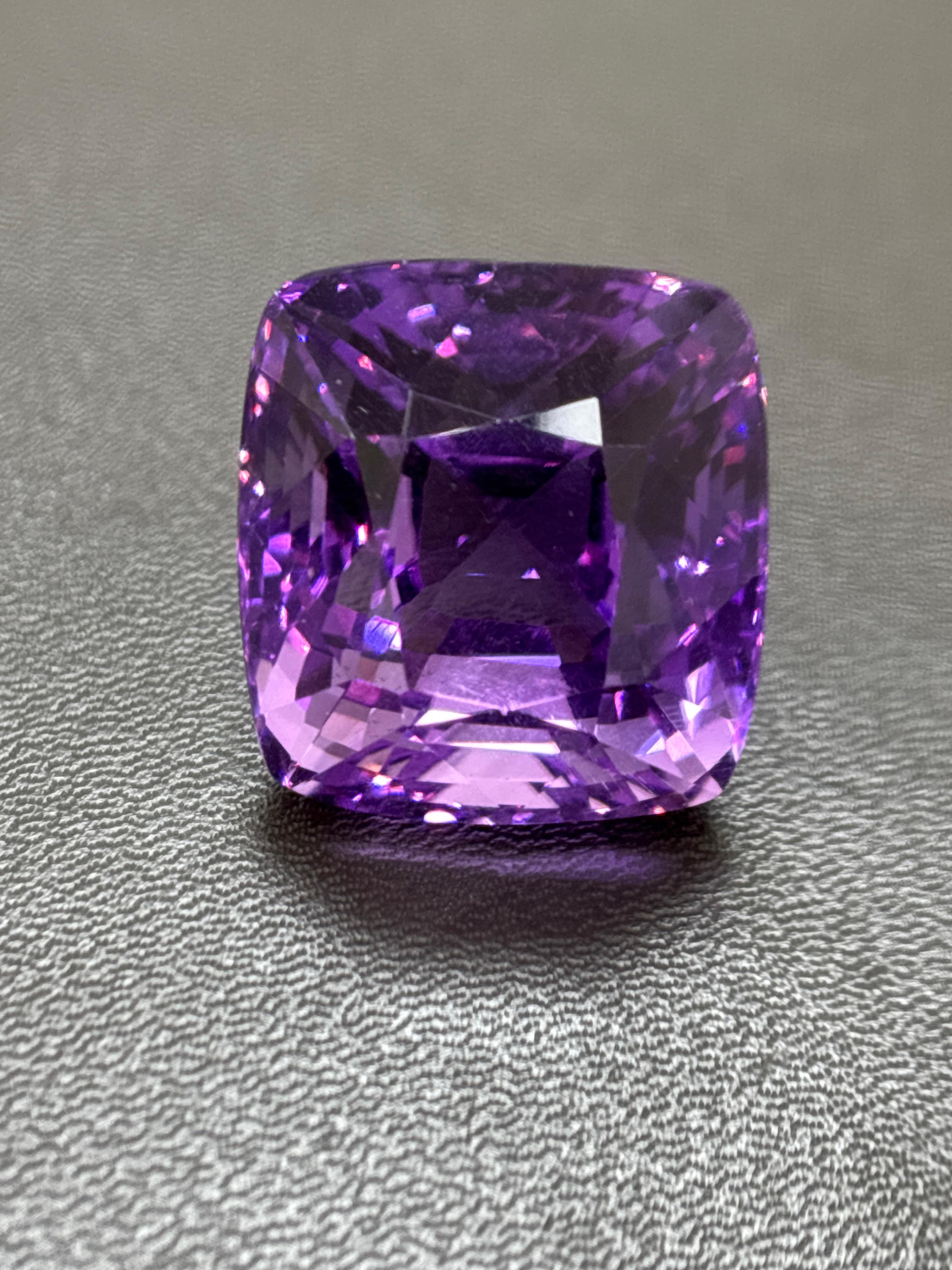 Natürlicher 45,65 Karat Burma- Amethyst ohne Hitze, natürlich im Angebot 3