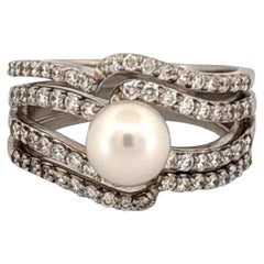 Pearl Engagement Rings