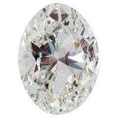 Used Natural 5.36ct GIA I SI2 Oval Brilliant Cut Loose Diamond