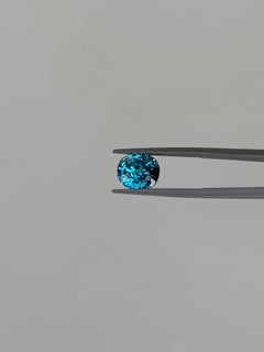 Natural 6.41 Carat 'Ocean Blue' Zircon from Cambodia