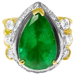 Art Nouveau Cocktail Rings