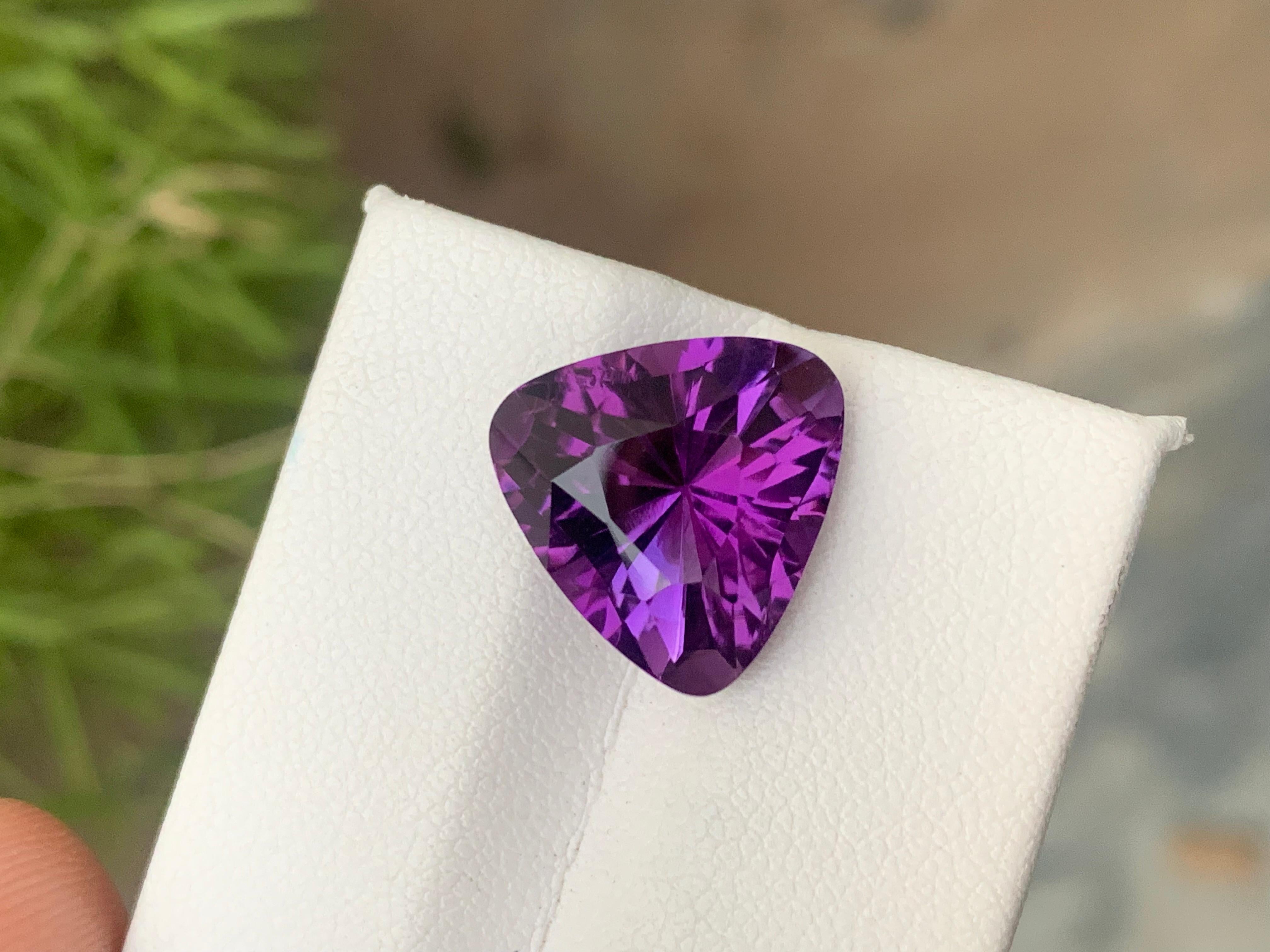opaque purple gemstone