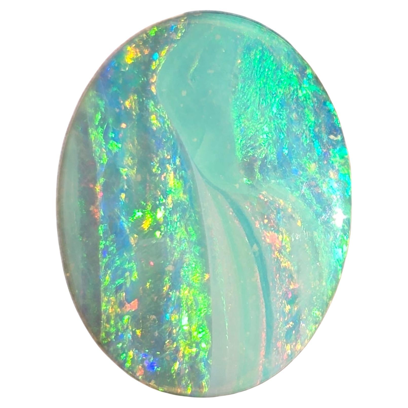 Natural 8.68 Ct Australian boulder opal mined by Sue Cooper
