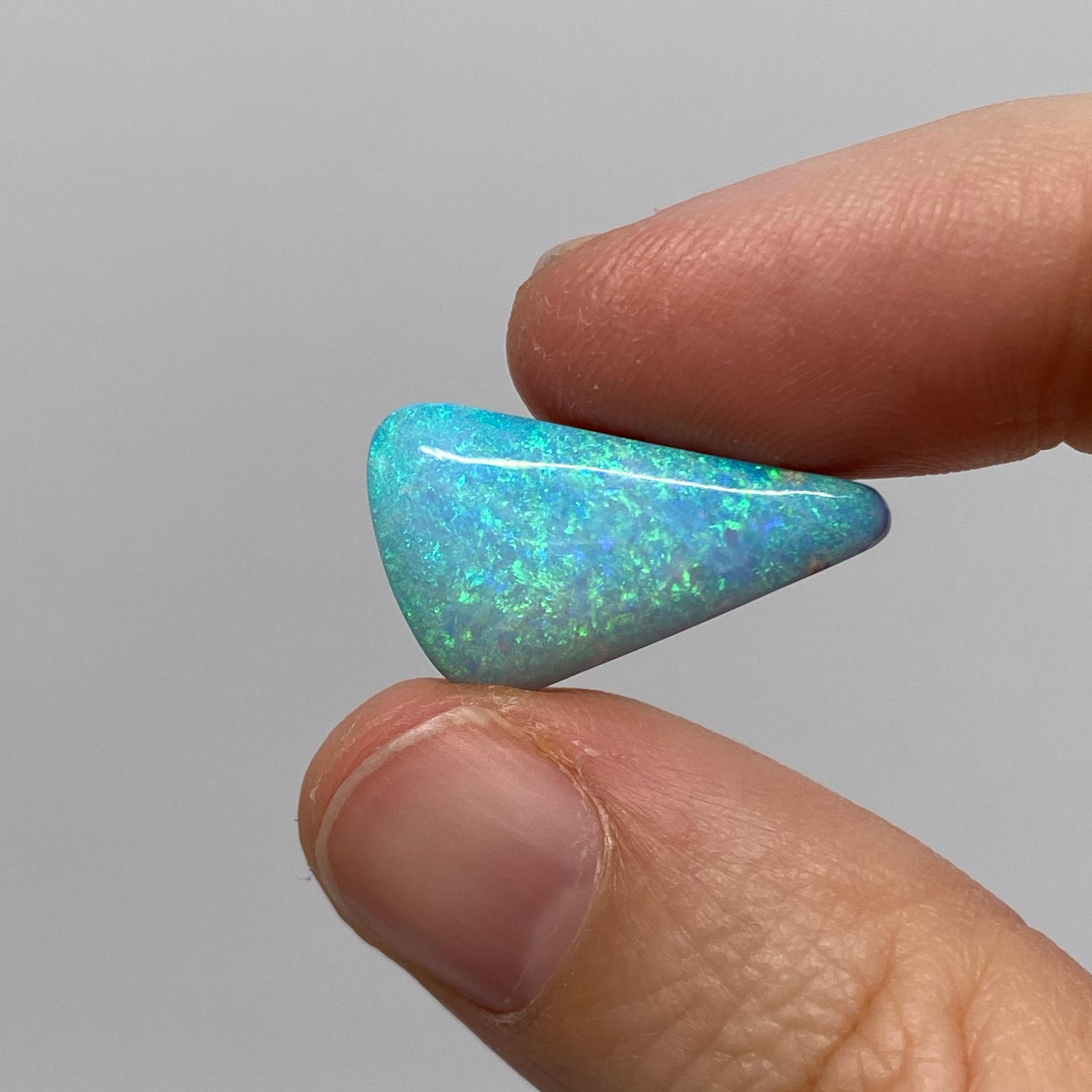 Opale de rocher australienne naturelle de couleur océanique 9,38 carats Neuf - En vente à BELCONNEN, ACT