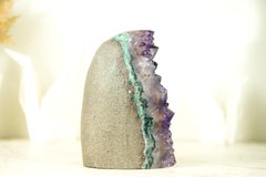 Natural AAA Amethyst Cluster, with Sparkly, AAA Deep Purple Amethyst