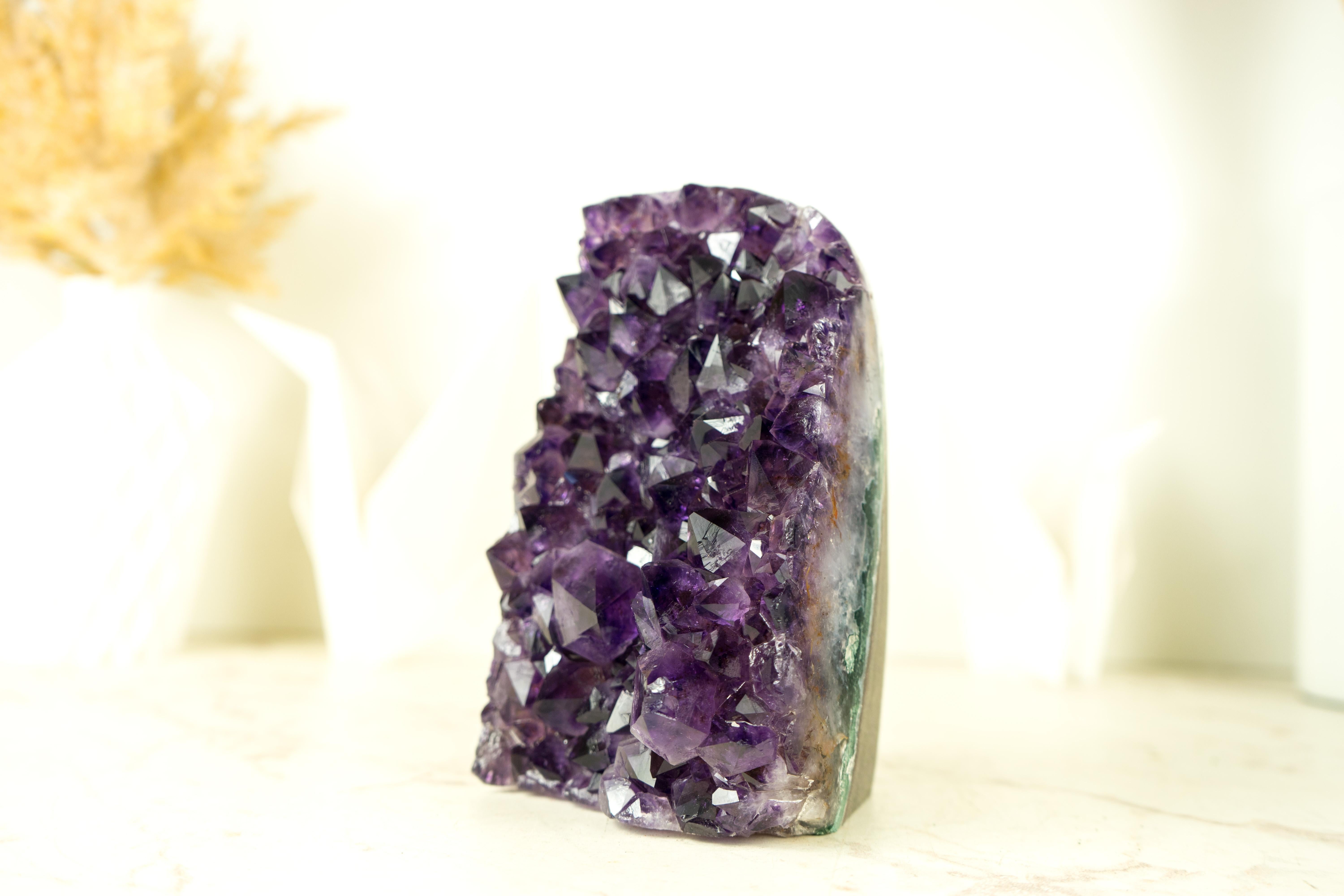 Natural AAA Amethyst Cluster, with Sparkly, AAA Deep Purple Amethyst For Sale 1
