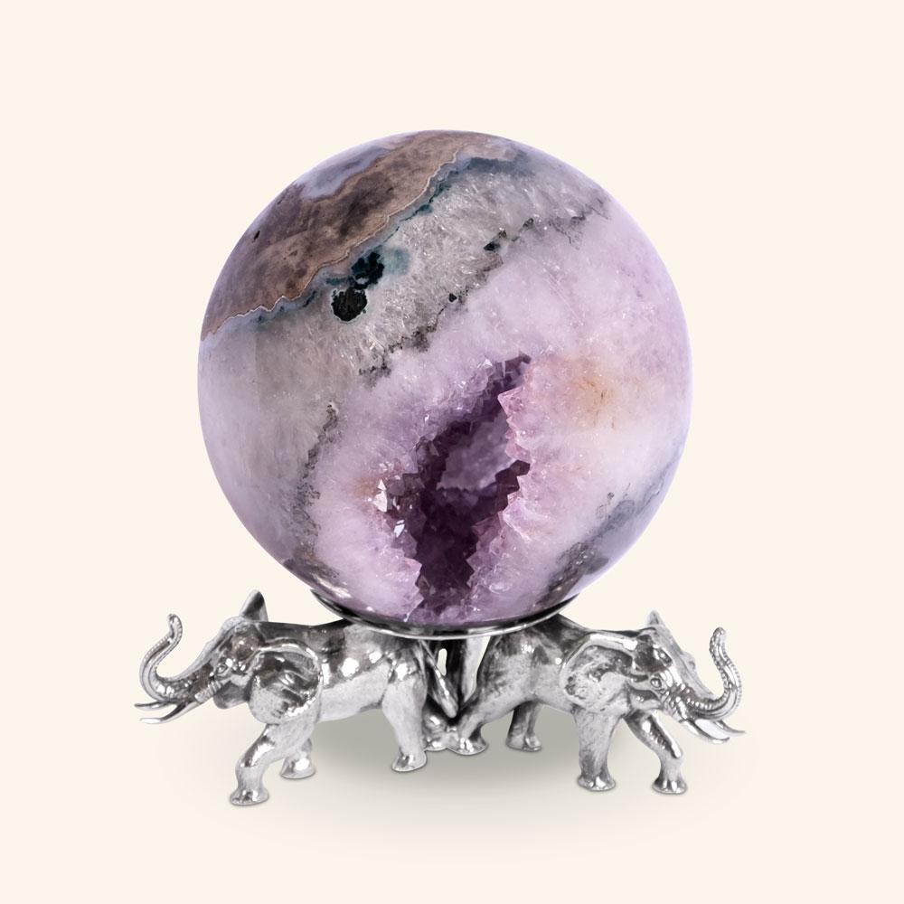 purple crystal sphere