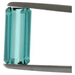 Natural A.G.L Certified 2.80 Carat Blue-Green Tourmaline