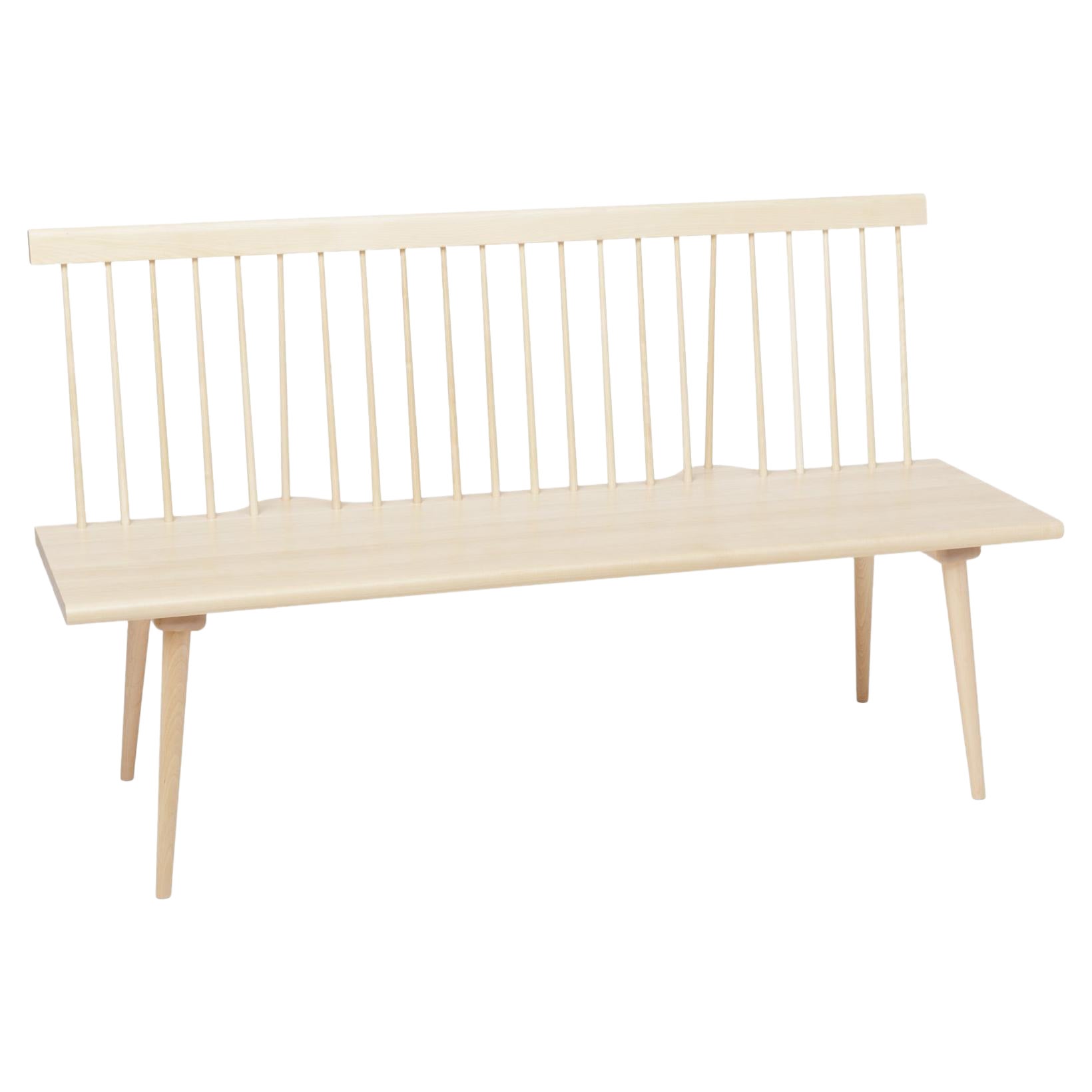 Natural Along Birch Sofa by Storängen Design For Sale