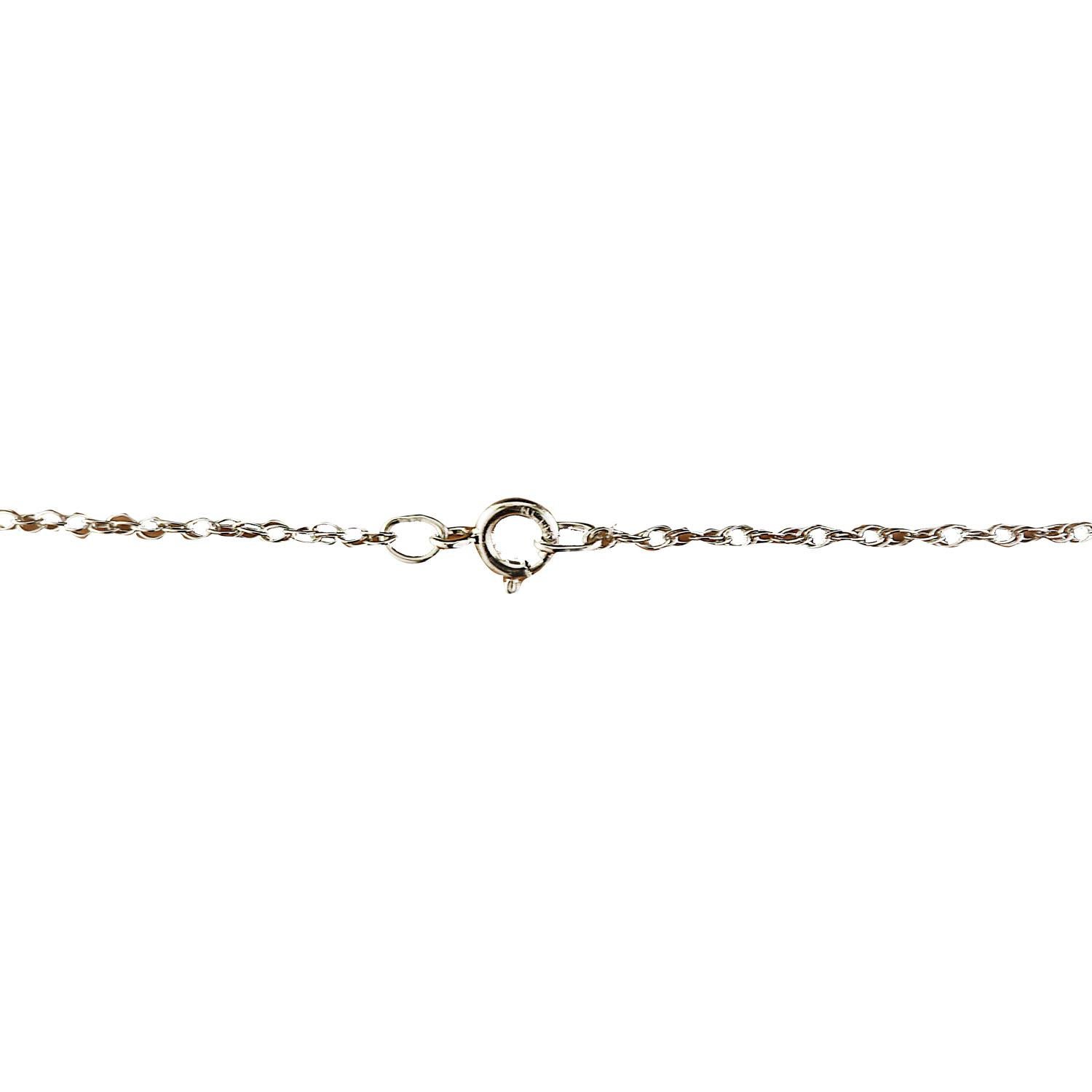 Modern Natural Amethyst Diamond Necklace In 14 Karat White Gold For Sale