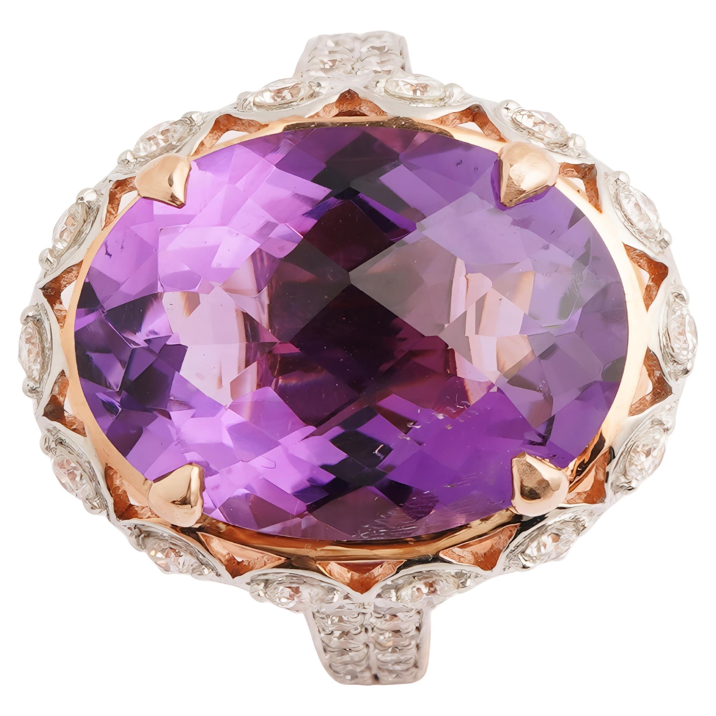 GW=6.88gm
NW=5.22gm
diamond=0.69cts
amethyst=7.61cts

FOLLOW US ON INSTA (divinejewellerylounge)