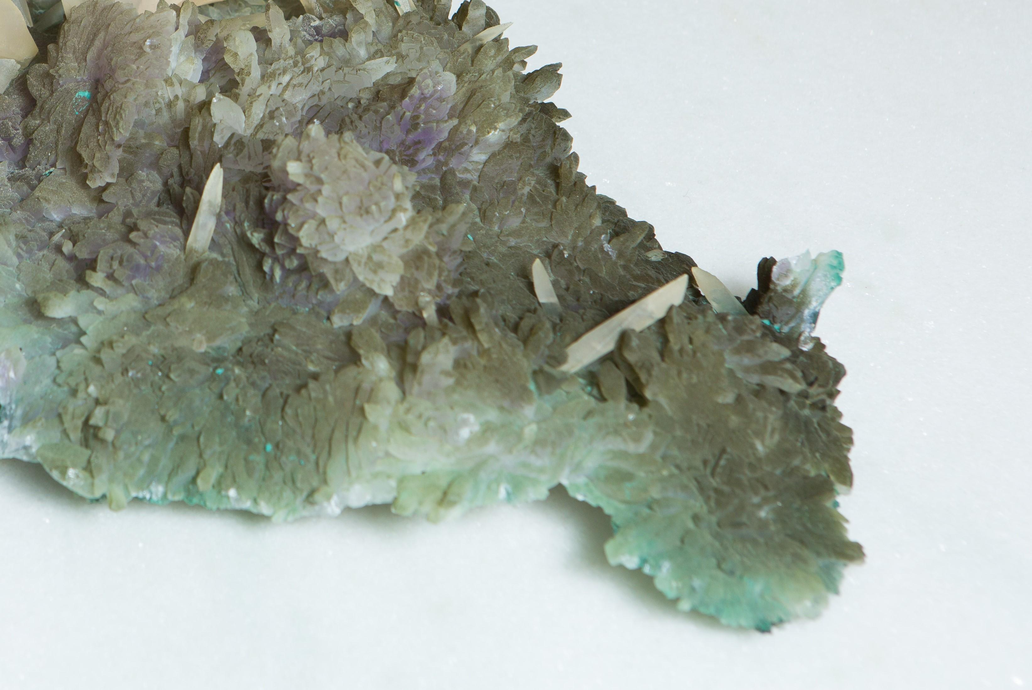 Brazilian Natural Amethyst Flower by Demian Quincke For Sale