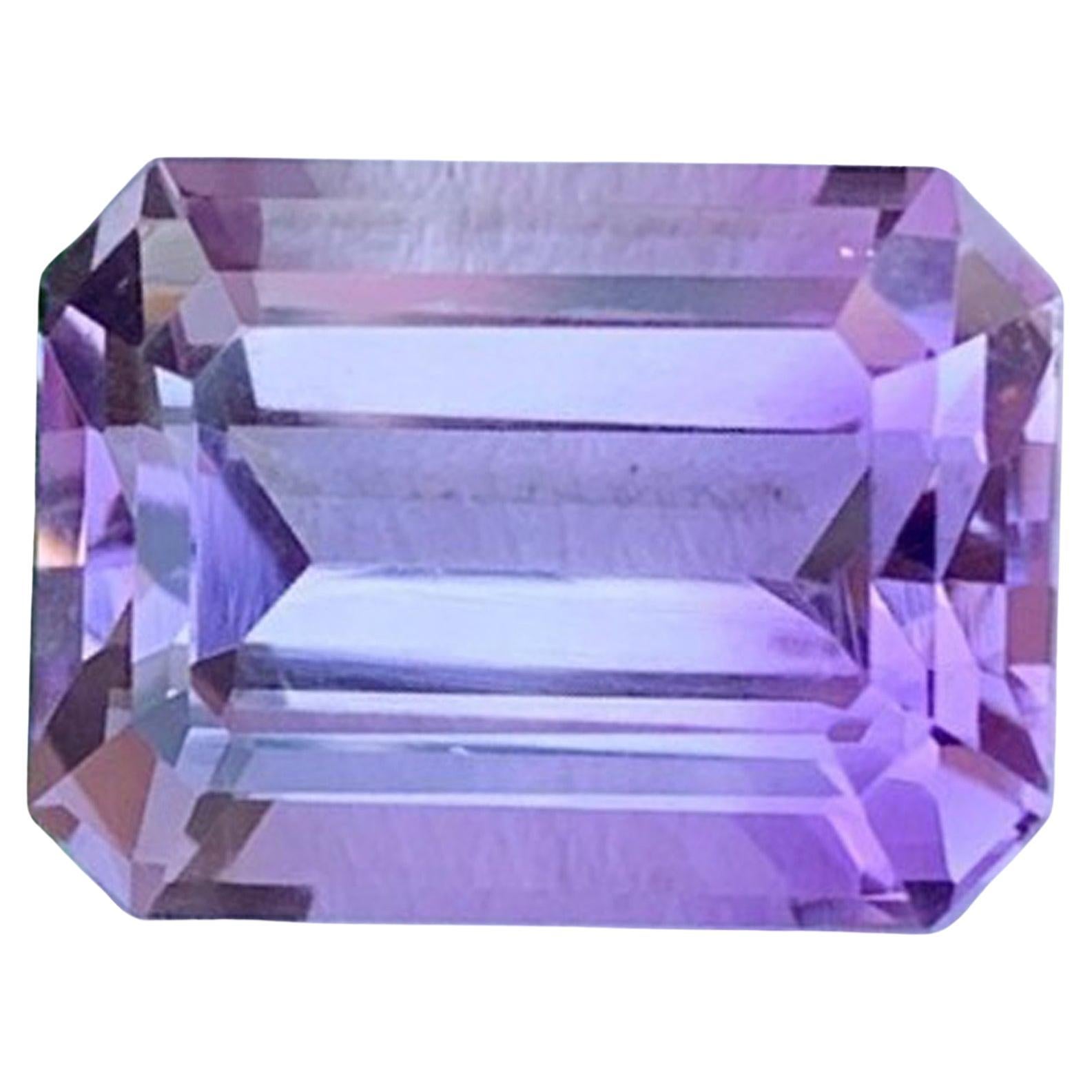 Natürlicher Amethyst Edelstein: 11.43 Karat Februar Geburtsstein Brasilien Herkunft im Angebot