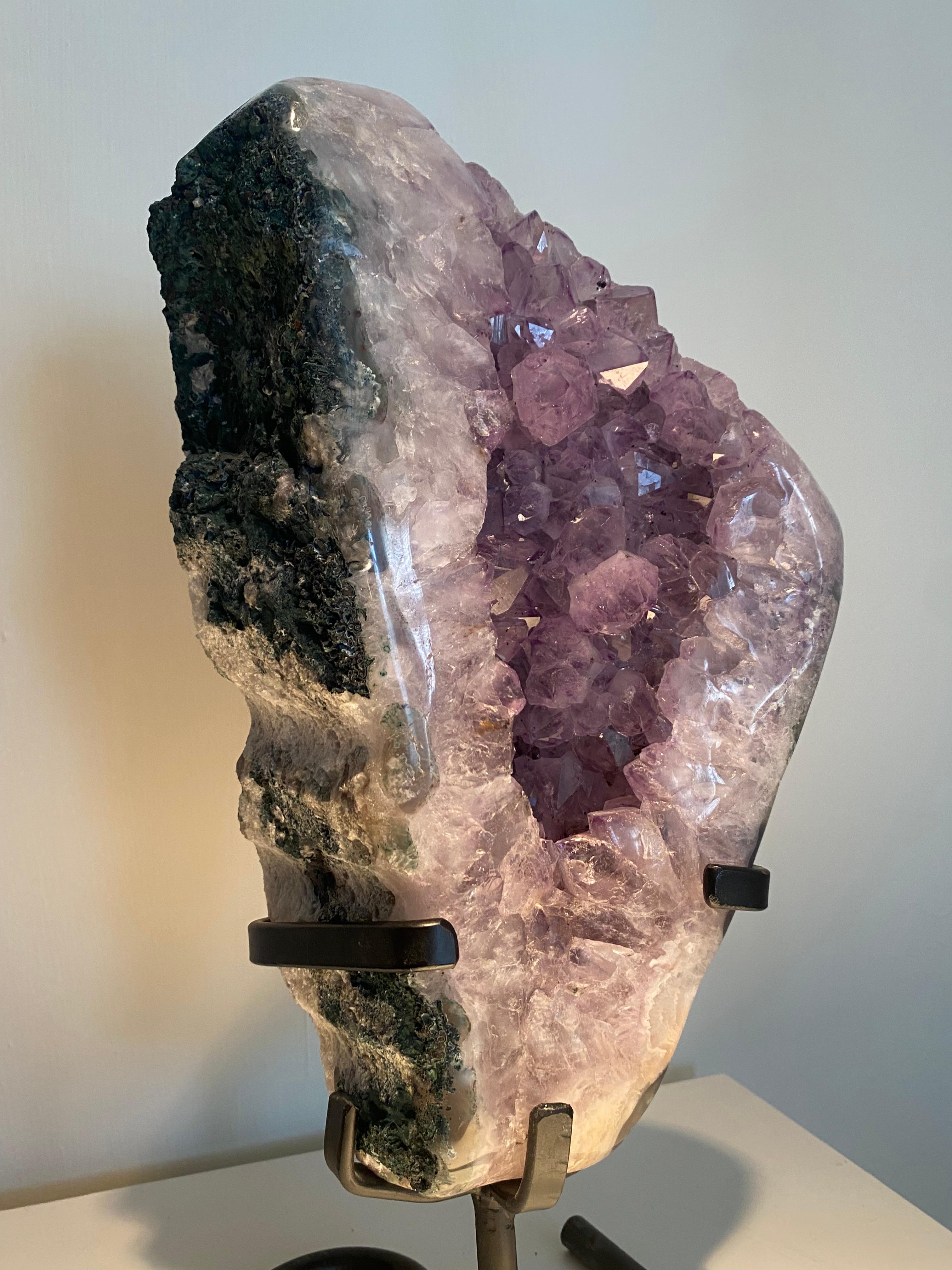 Natural Amethyst Geode Cluster For Sale 1