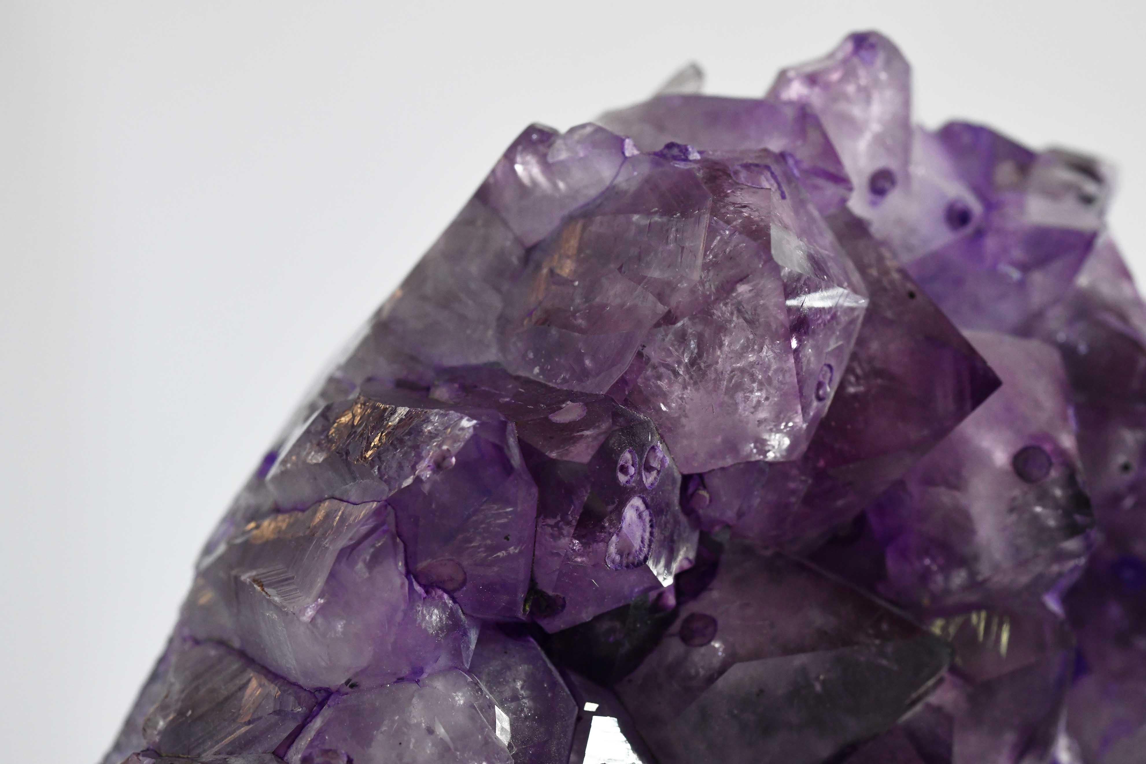 18th Century and Earlier Natural Amethyst Sculpture For Sale