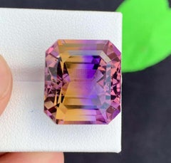 Amétrine Naturelle : 25.17 CT Royal Purple & Golden, Pierre de naissance de février