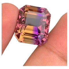 Natural Ametrine Gemstone: 32.63 CT Royal Purple 
Golden, February Birthstone