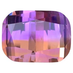 Amétrine Naturelle : 35.00 Carat Royal Purple & Golden February Birthstone