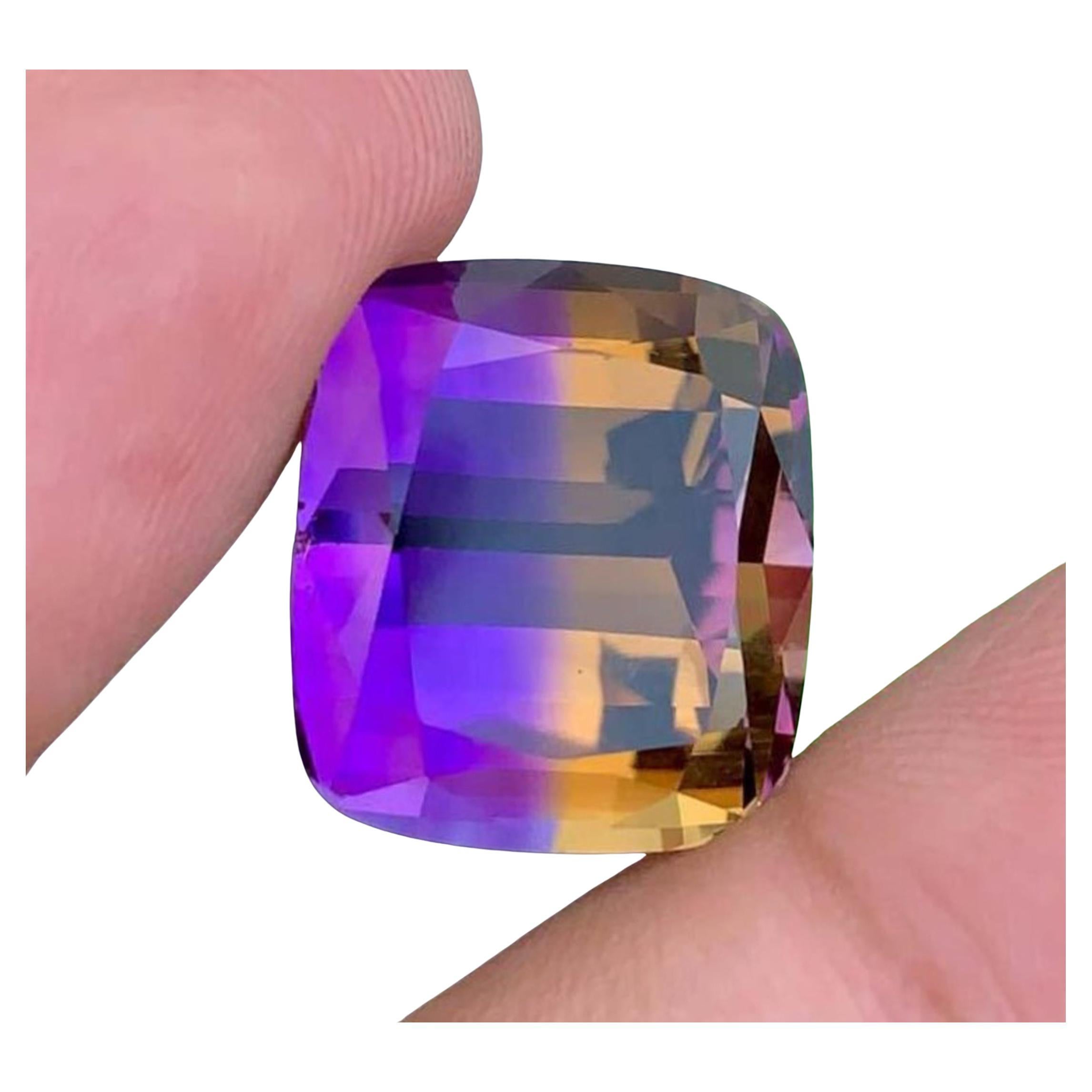 Amétrine Naturelle : Pourpre royal et doré, pierre de naissance de février 27.16 CT en vente