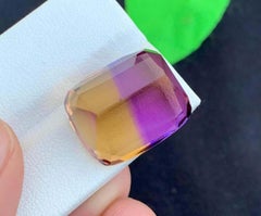 Gemma Nature Ametrine: Viola reale e oro, pietra di febbraio 32.52 CT