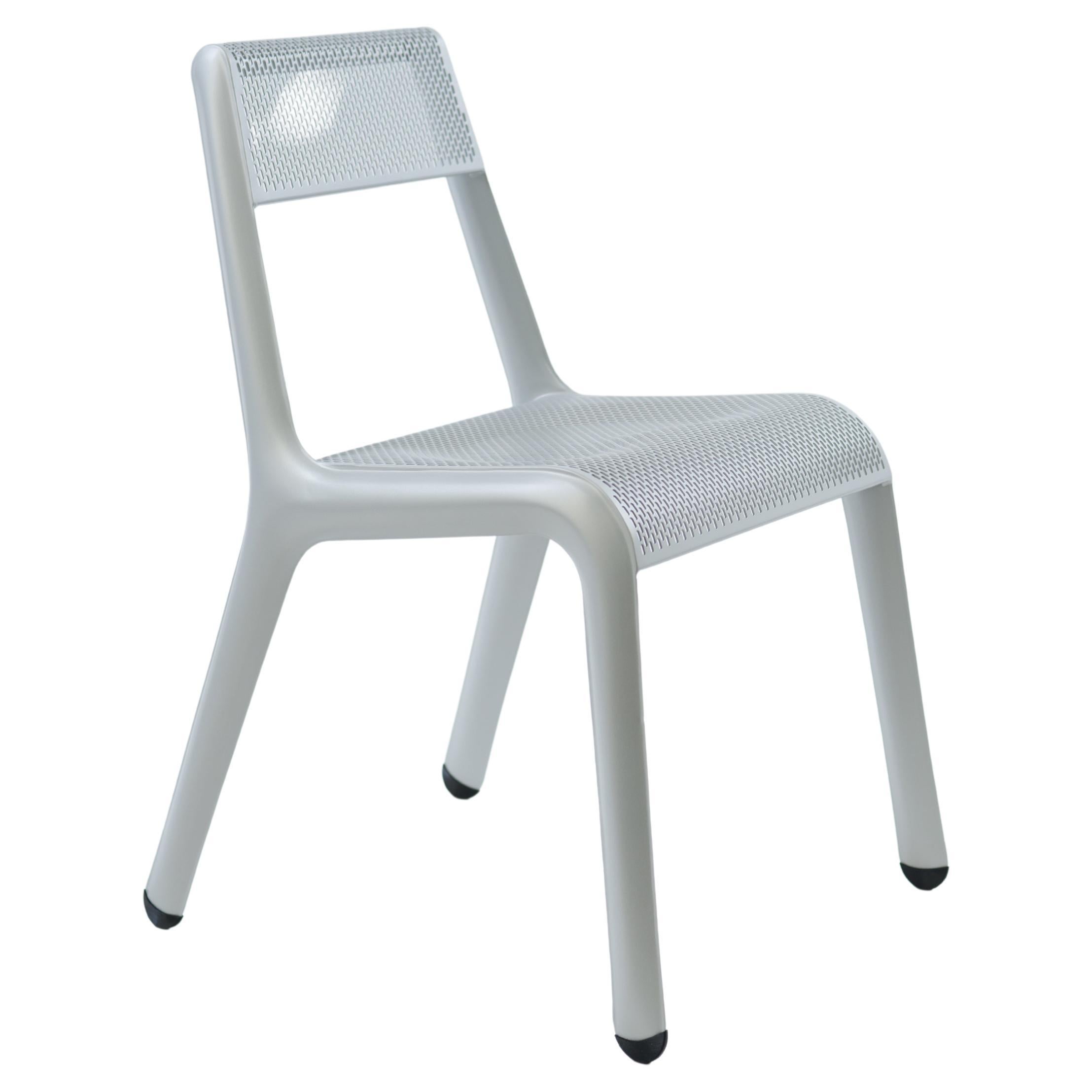 Natural Anodic Leggera Chair by Zieta For Sale