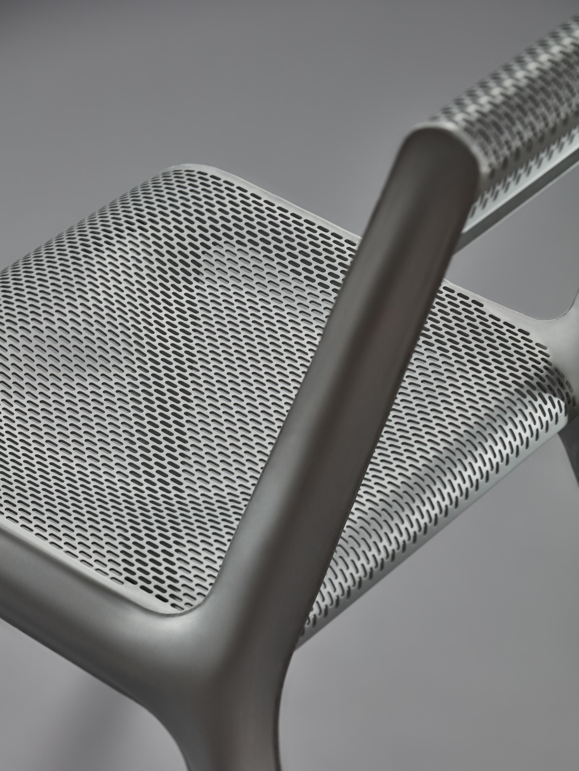 Natural Anodic Ultraleggera Chair by Zieta For Sale 1