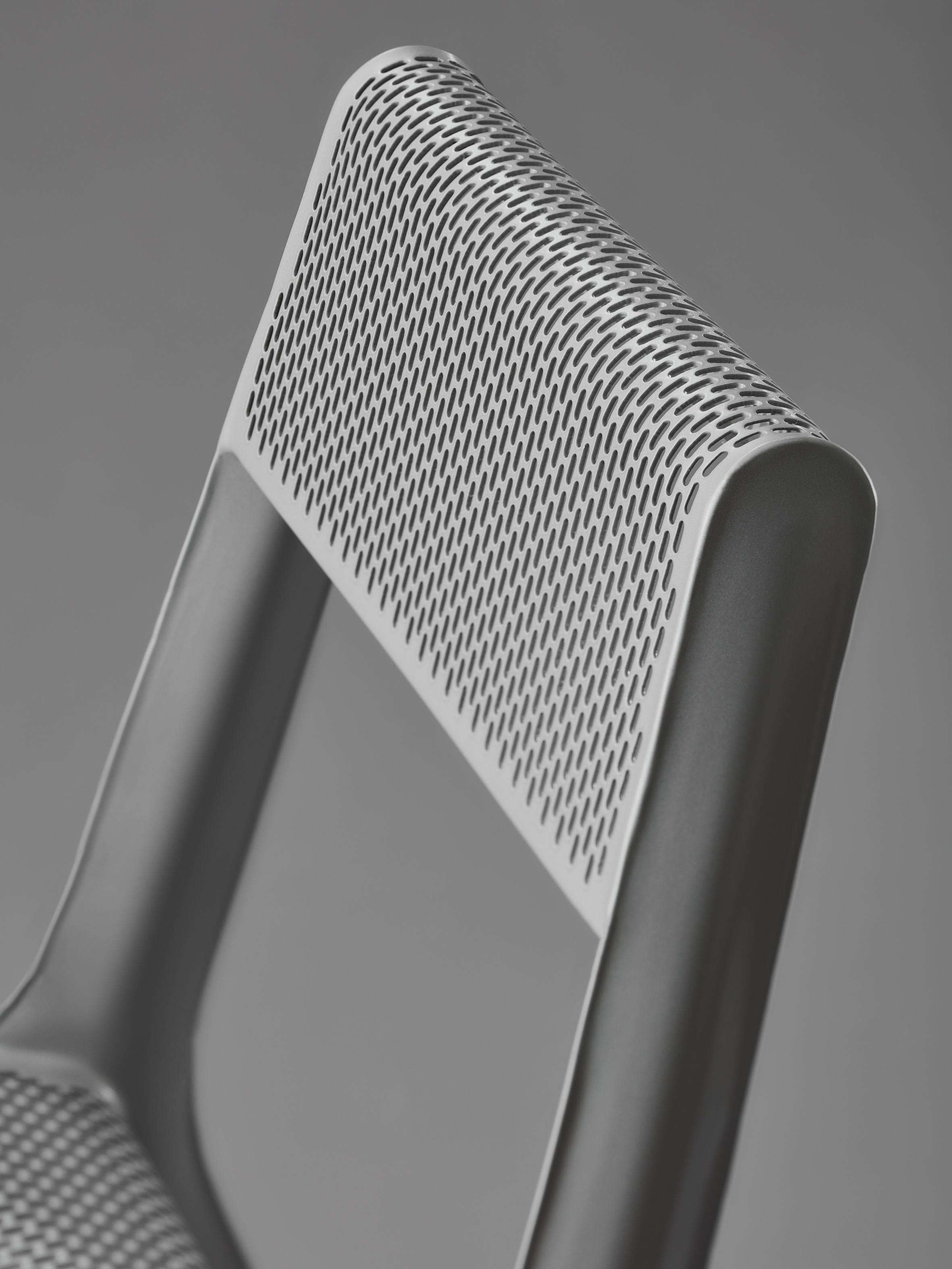 Powder-Coated Natural Anodic Ultraleggera Chair by Zieta For Sale