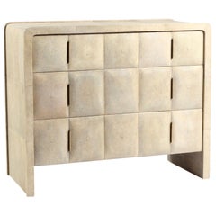 Natural Antique Shagreen Chest of Drawers