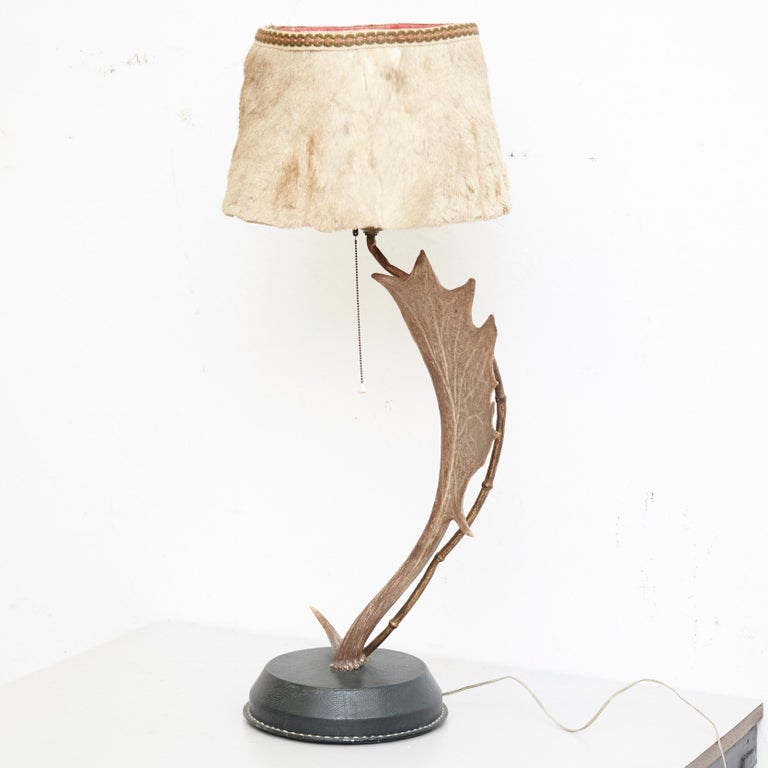 Natural Antler Table Lamp Deer Horn For, Horn Table Lamp